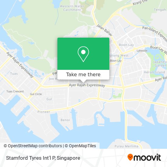 Stamford Tyres Int'l P map