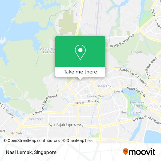 Nasi Lemak map