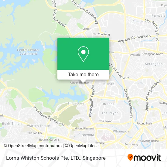 Lorna Whiston Schools Pte. LTD. map