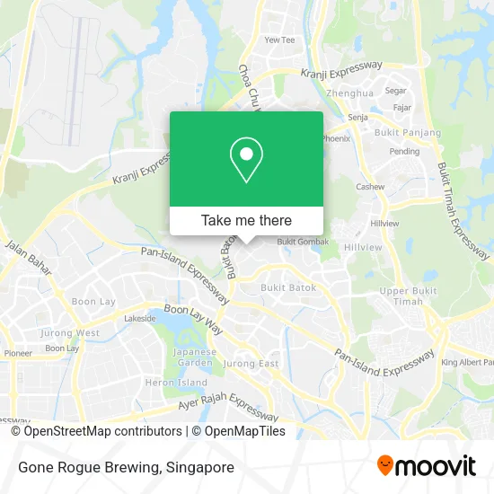Gone Rogue Brewing map