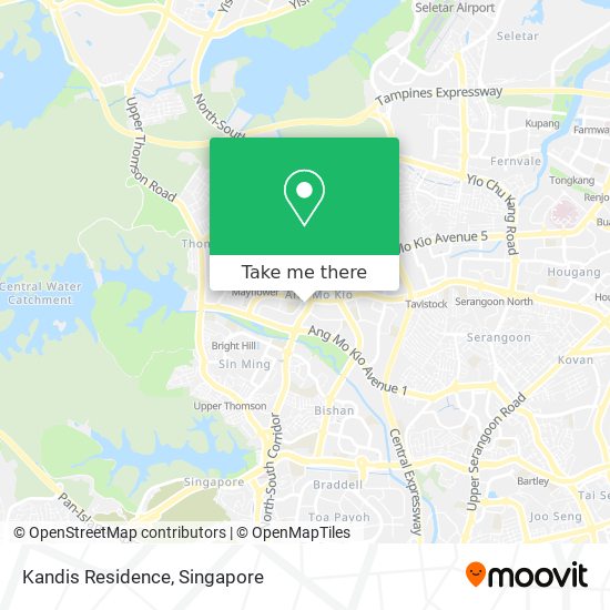 Kandis Residence map