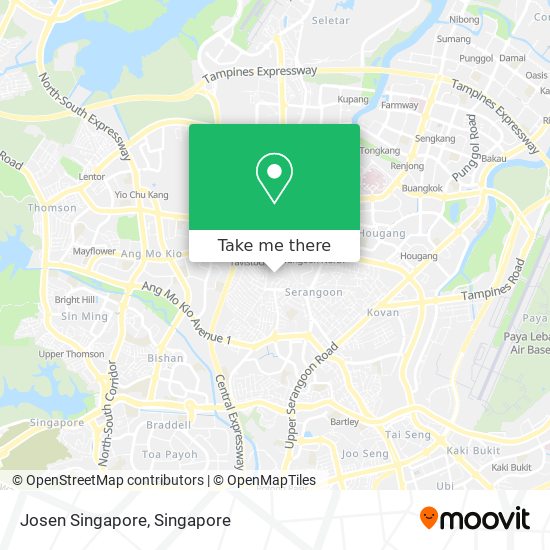 Josen Singapore地图