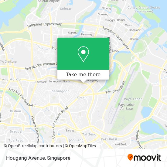 Hougang Avenue地图