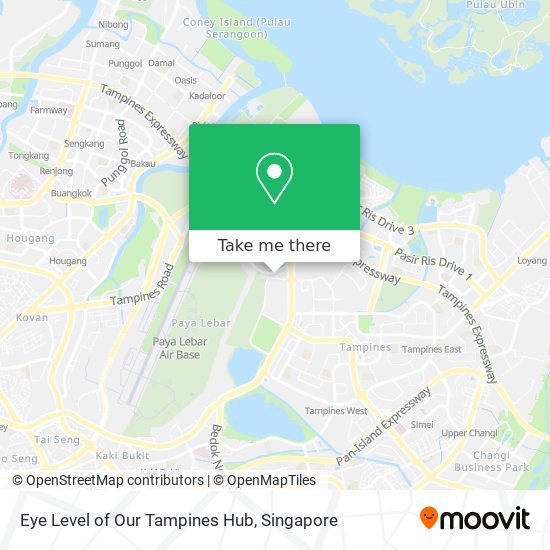 Eye Level of Our Tampines Hub map