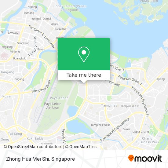 Zhong Hua Mei Shi map