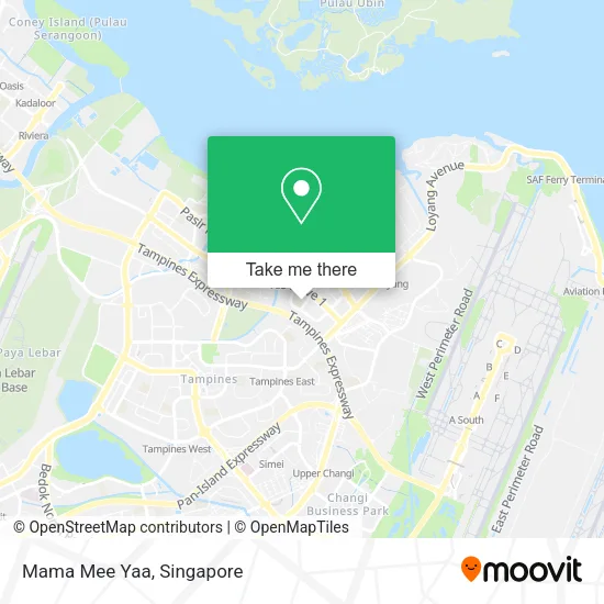 Mama Mee Yaa map