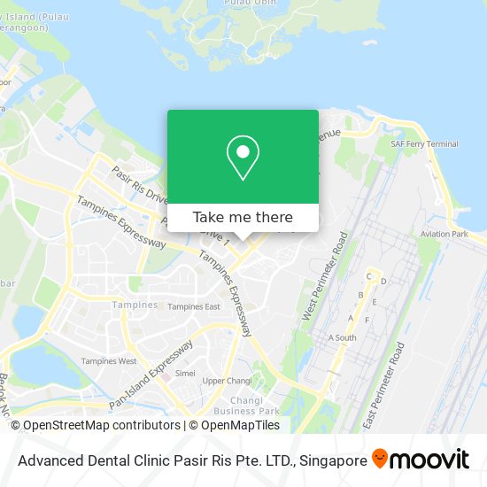 Advanced Dental Clinic Pasir Ris Pte. LTD. map