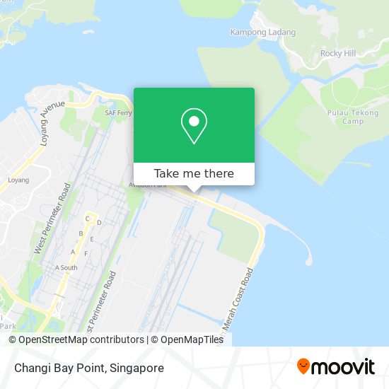 Changi Bay Point map
