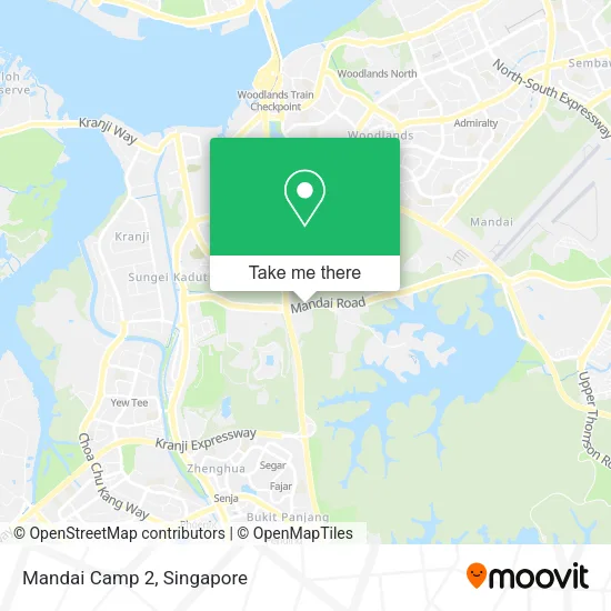 Mandai Camp 2 map