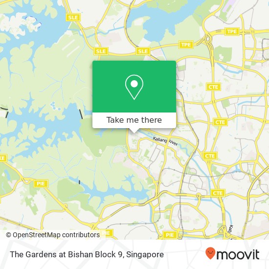 The Gardens at Bishan Block 9 map