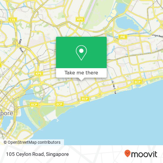 105 Ceylon Road地图