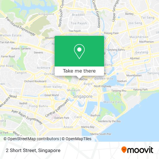 2 Short Street map