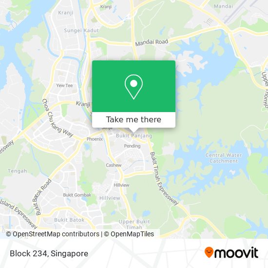 Block 234 map