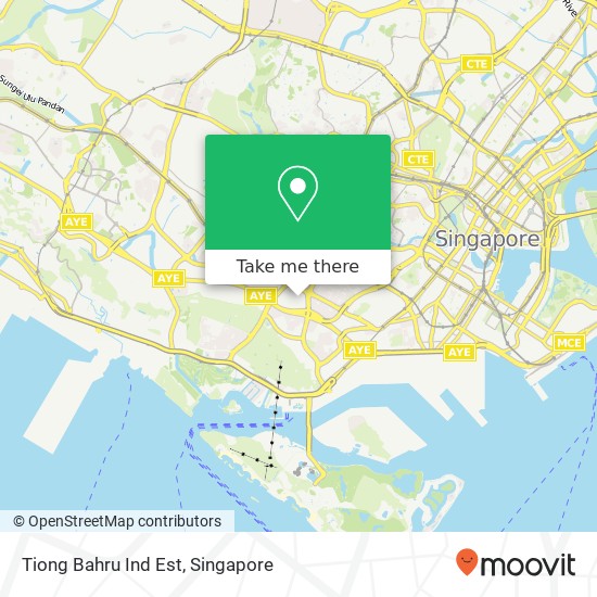 Tiong Bahru Ind Est map