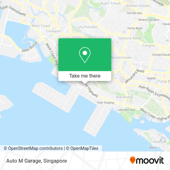 Auto M Garage map