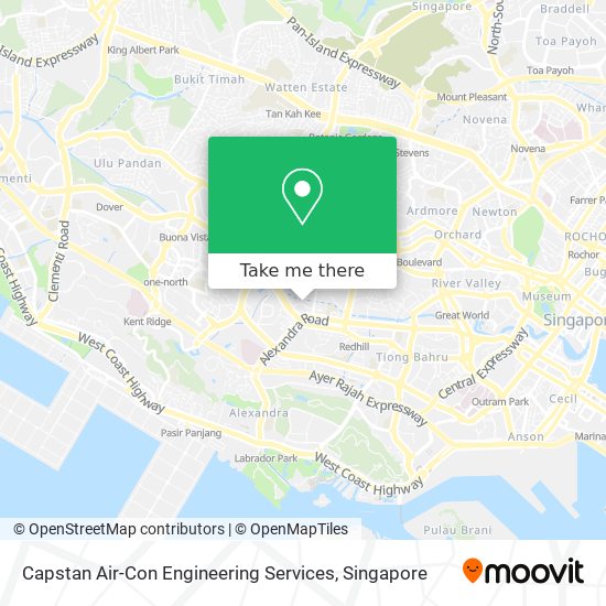 Capstan Air-Con Engineering Services map