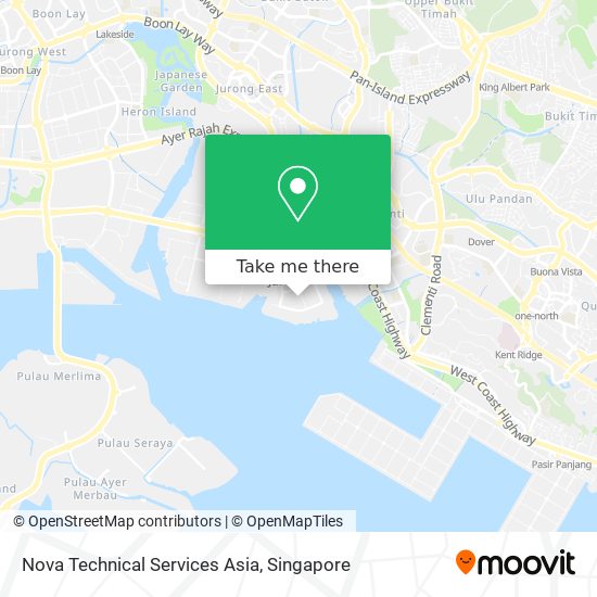 Nova Technical Services Asia map
