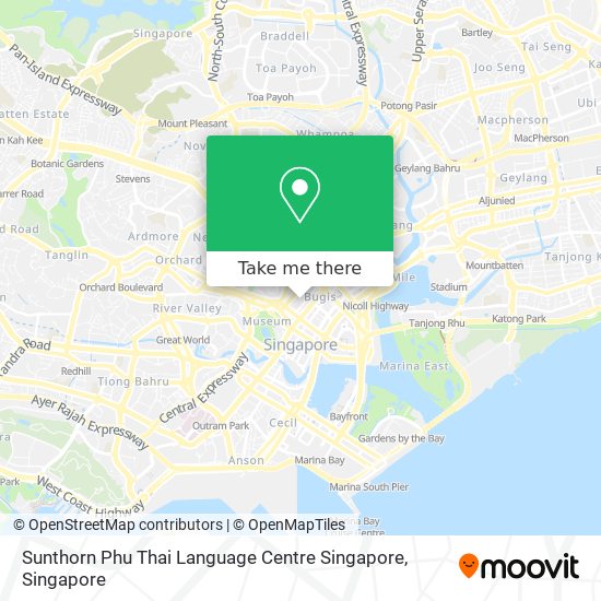 Sunthorn Phu Thai Language Centre Singapore map