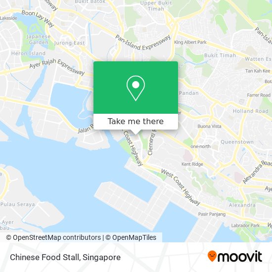 Chinese Food Stall map