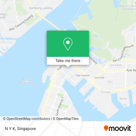 N Y K地图