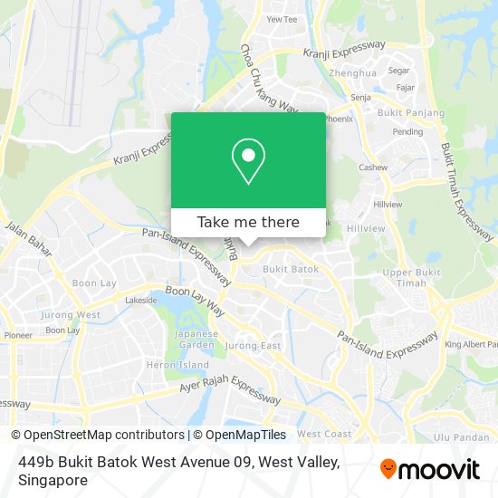 449b Bukit Batok West Avenue 09, West Valley map