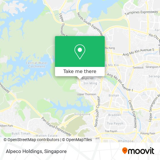 Alpeco Holdings map