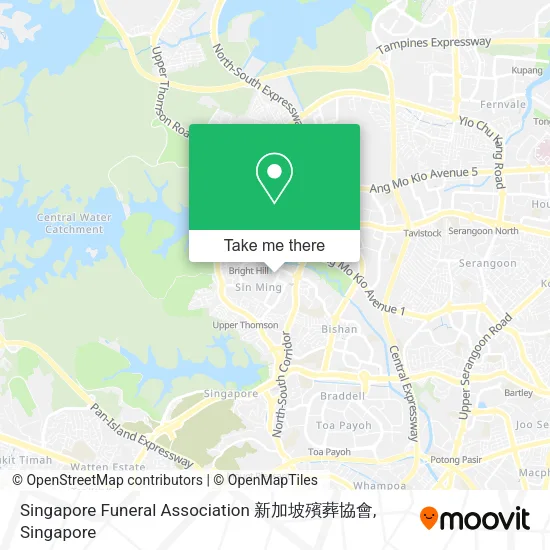 Singapore Funeral Association 新加坡殯葬協會 map
