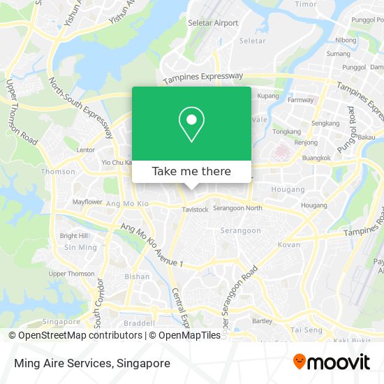 Ming Aire Services map