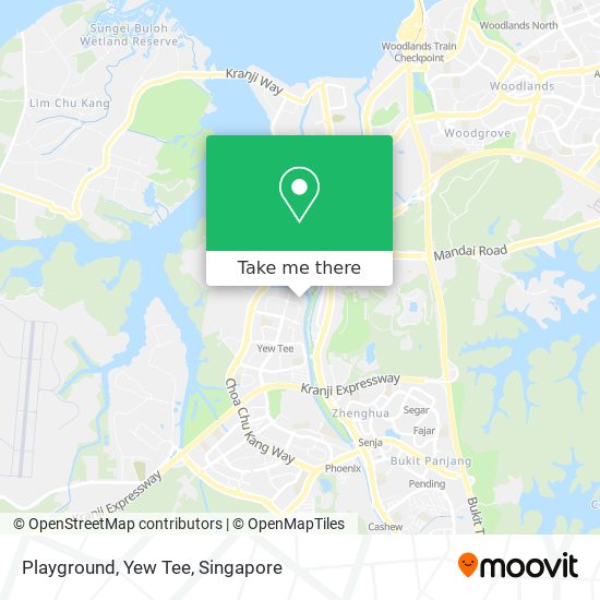 Playground, Yew Tee map