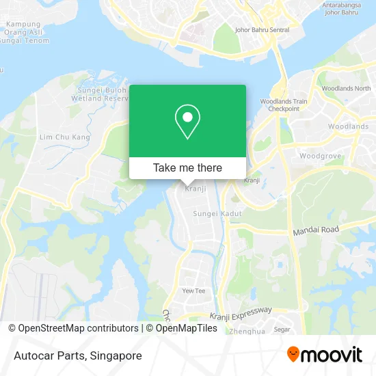 Autocar Parts map