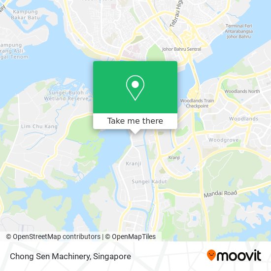 Chong Sen Machinery map