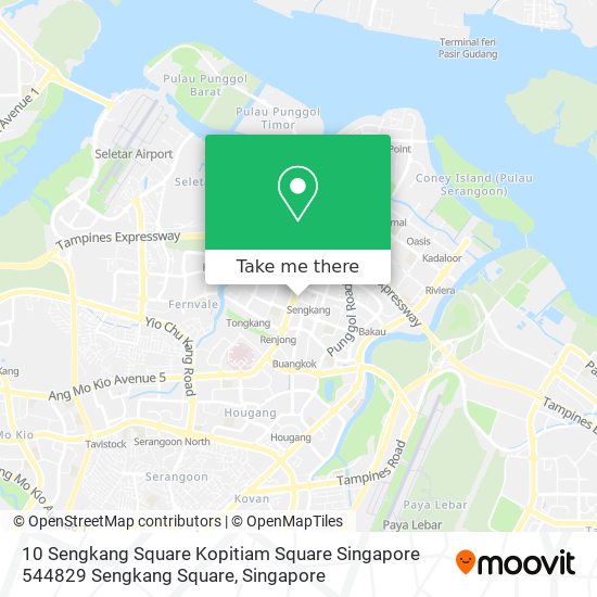10 Sengkang Square Kopitiam Square Singapore 544829 Sengkang Square地图