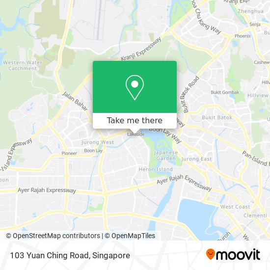 103 Yuan Ching Road map