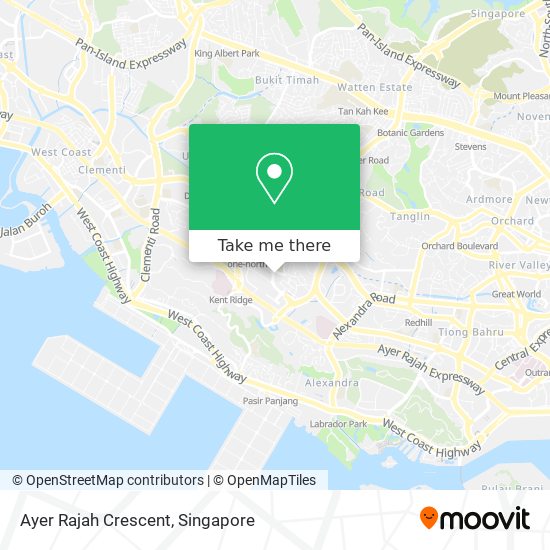 Ayer Rajah Crescent map