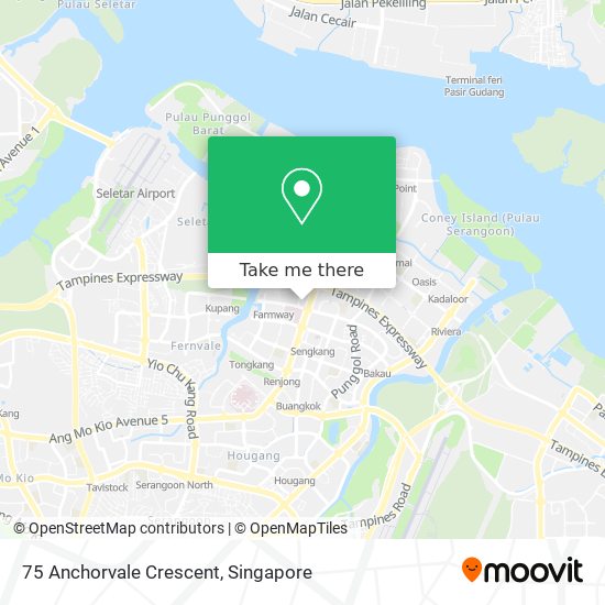 75 Anchorvale Crescent地图