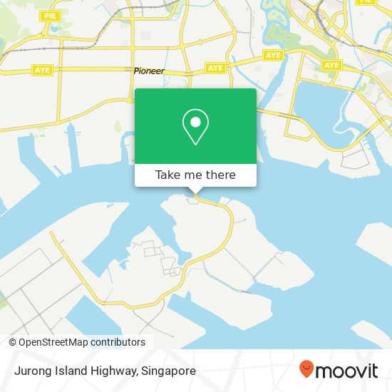 Jurong Island Highway地图