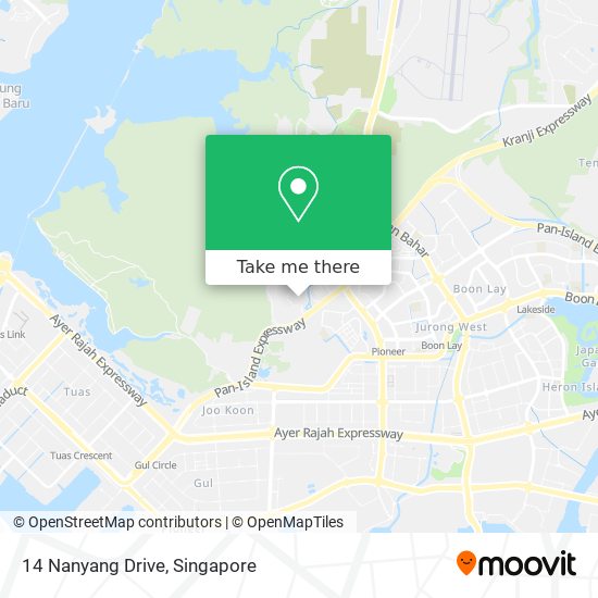 14 Nanyang Drive map