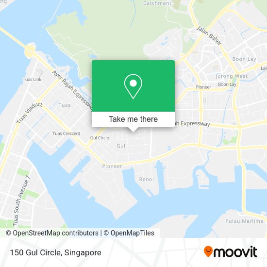 150 Gul Circle map