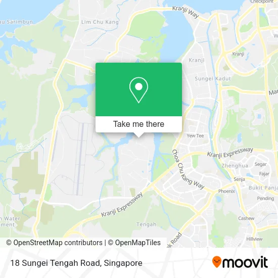18 Sungei Tengah Road map