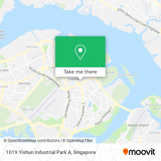 1019 Yishun Industrial Park A map