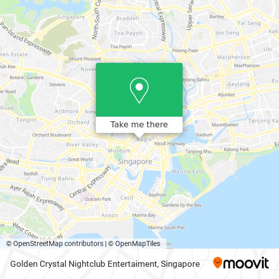 Golden Crystal Nightclub Entertaiment map