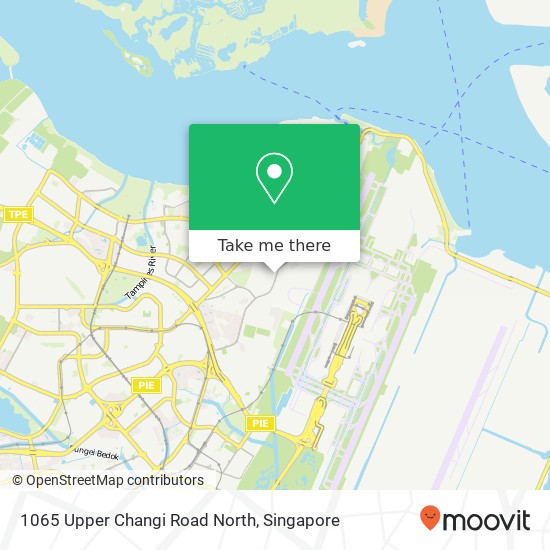 1065 Upper Changi Road North map