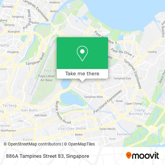 886A Tampines Street 83 map