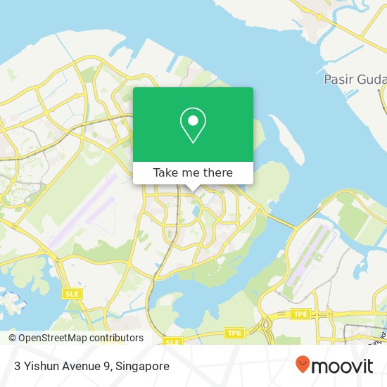3 Yishun Avenue 9 map