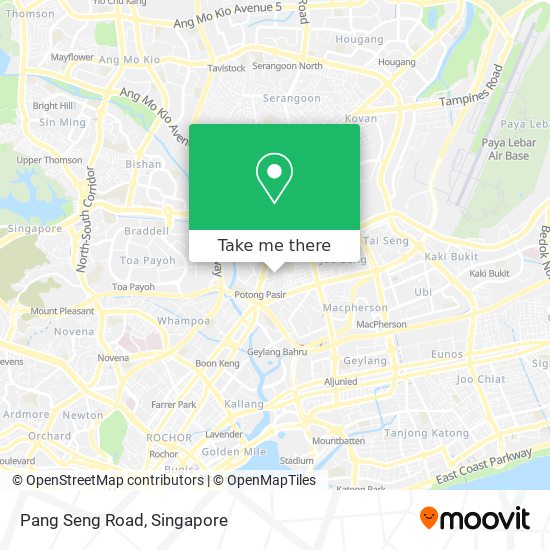 Pang Seng Road地图