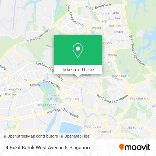 4 Bukit Batok West Avenue 6 map
