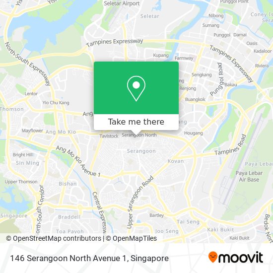 146 Serangoon North Avenue 1地图