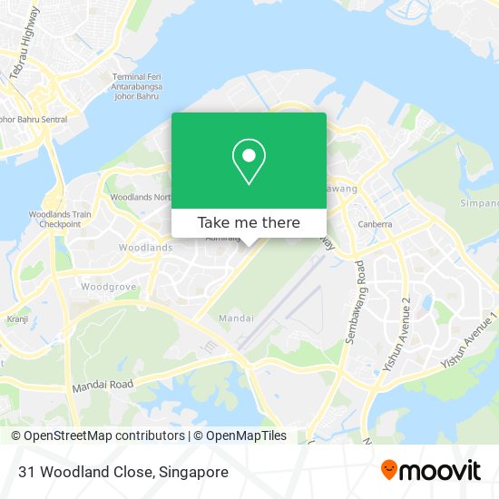 31 Woodland Close map