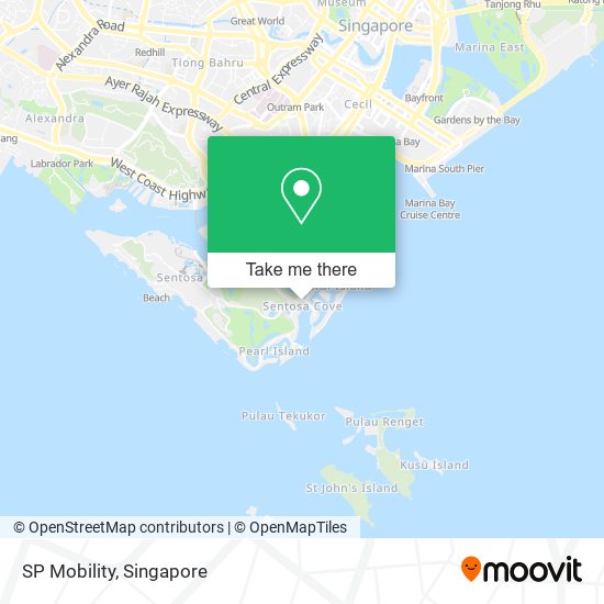 SP Mobility map
