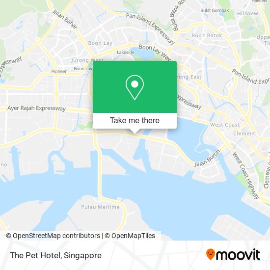 The Pet Hotel map